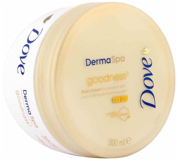 DOVE DermaSpa Crème Hydratante Corps Nutri Essence Pot 300 ml