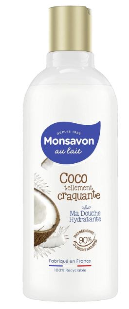 Monsavon Gel Douche Coco Tellement Craquante 300 ml