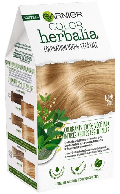 Garnier Color Herbalia - Coloration 100% végétale - Blond Doré