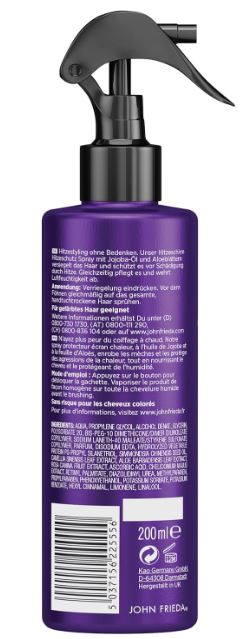 John Frieda Frizz Ease Heat Screen Heat Protection