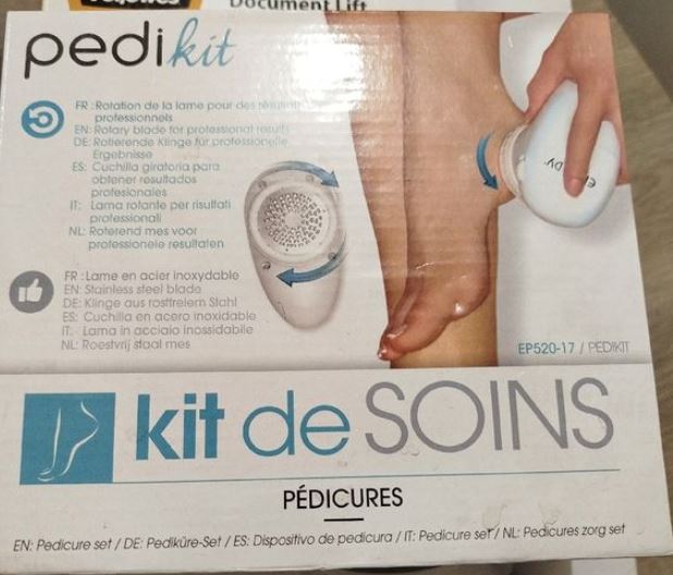 Manucure / pedicure Epilady Pedikit soin pour les pieds