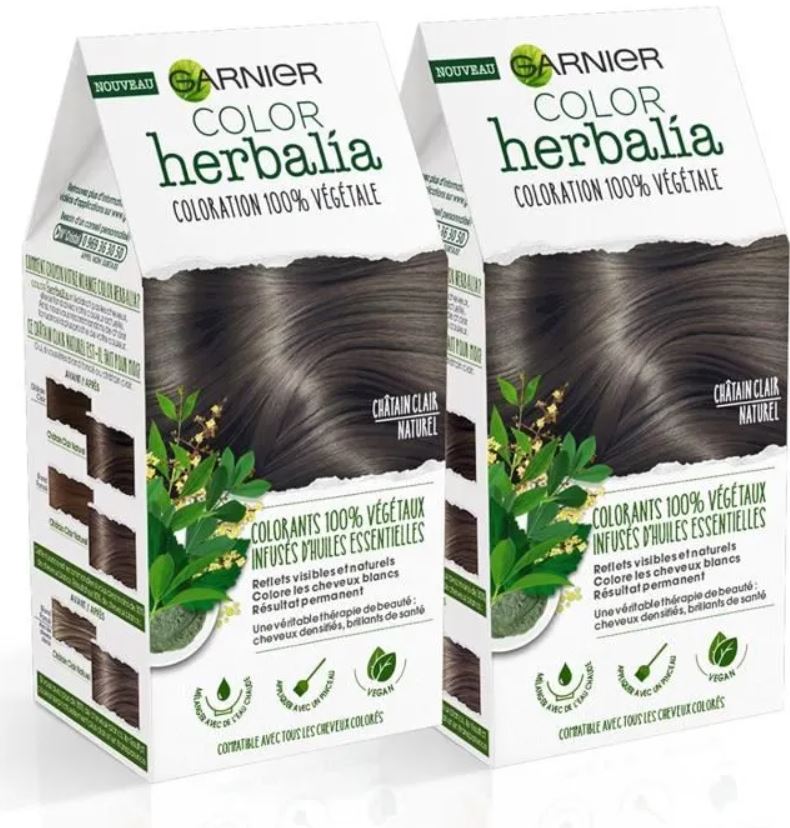 GARNIER Coloration Color Herbalia - Natural light brown - 100% vegetable powder