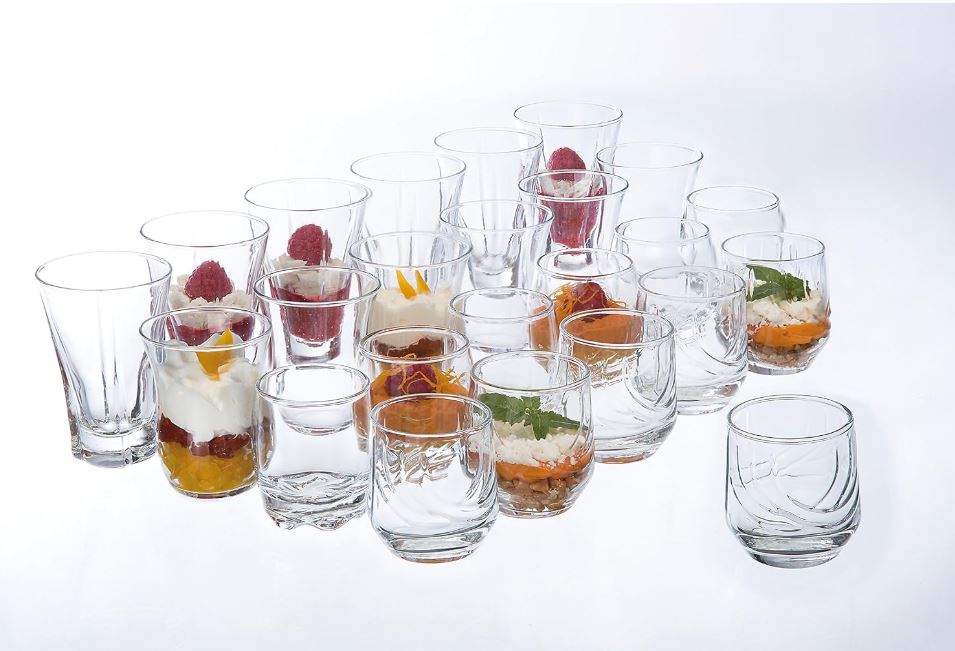 Réception Coffret 24 Amuse Bouche en Verre