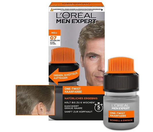 L'Oréal Men Expert One-Twist  colorations capillaires n°7 Blond naturel 50 ml