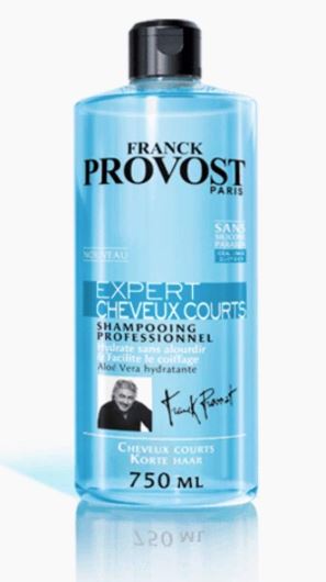 FRANCK PROVOST - Expert Cheveux Courts Shampooing Professionnel Pour Cheveux Courts - 750 ml