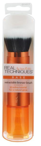 REAL TECHNIQUES Bronzant Pinceau Rétractable- 1 pièce