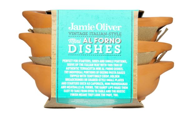 Jamie Oliver Mini Al Forno Lot de 3